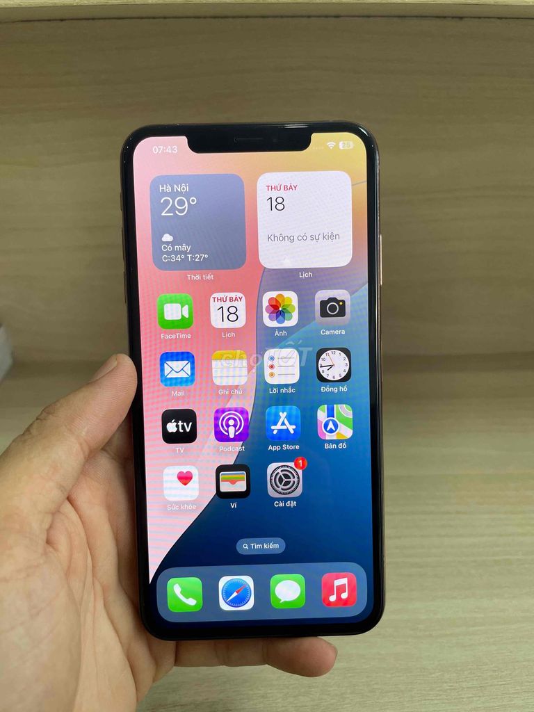 iPhone Xs Max 64GB Vàng đồng Tốt. Mua bán Điện thoại tại Huyện Thanh Bình Đồng Tháp được đăng bởi Táo mobile chợ bình thành hình 1