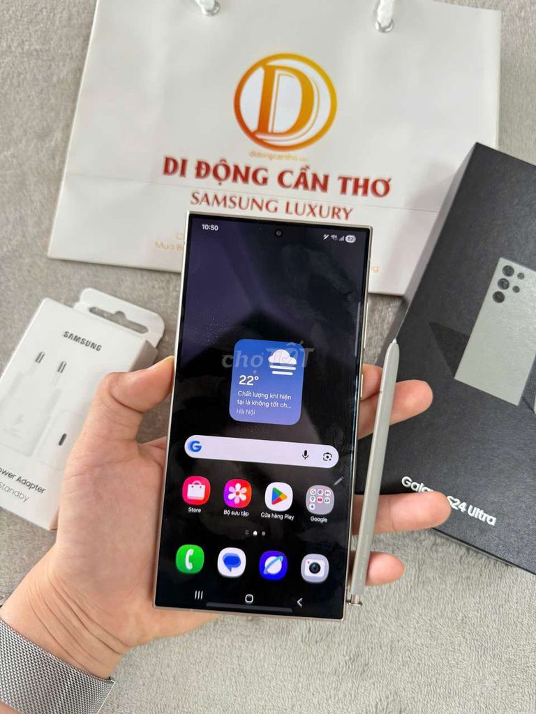 Samsung Galaxy S24 Ultra 256GB Xám. Mua bán Điện thoại tại Quận Ninh Kiều Cần Thơ được đăng bởi Di Động Cần Thơ hình 1