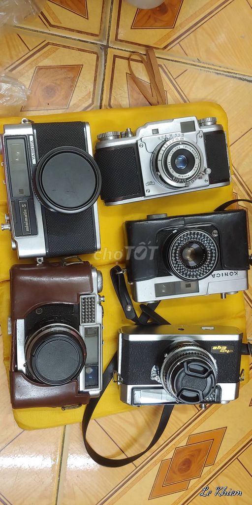 Combo máy ảnh phim, từ Nhật. Mua bán Máy ảnh, Máy quay tại Quận Phú Nhuận Tp Hồ Chí Minh được đăng bởi Le Khiem hình 1