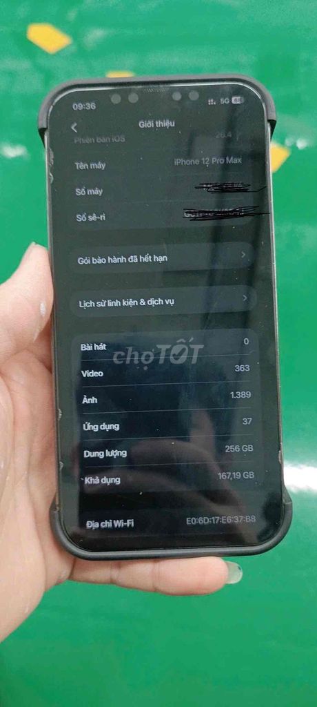 Cần ra đi cây 12prm màn thay nứt kính lưng. Mua bán Điện thoại tại Huyện Càng Long Trà Vinh được đăng bởi Lê Anh Tuấn hình 1