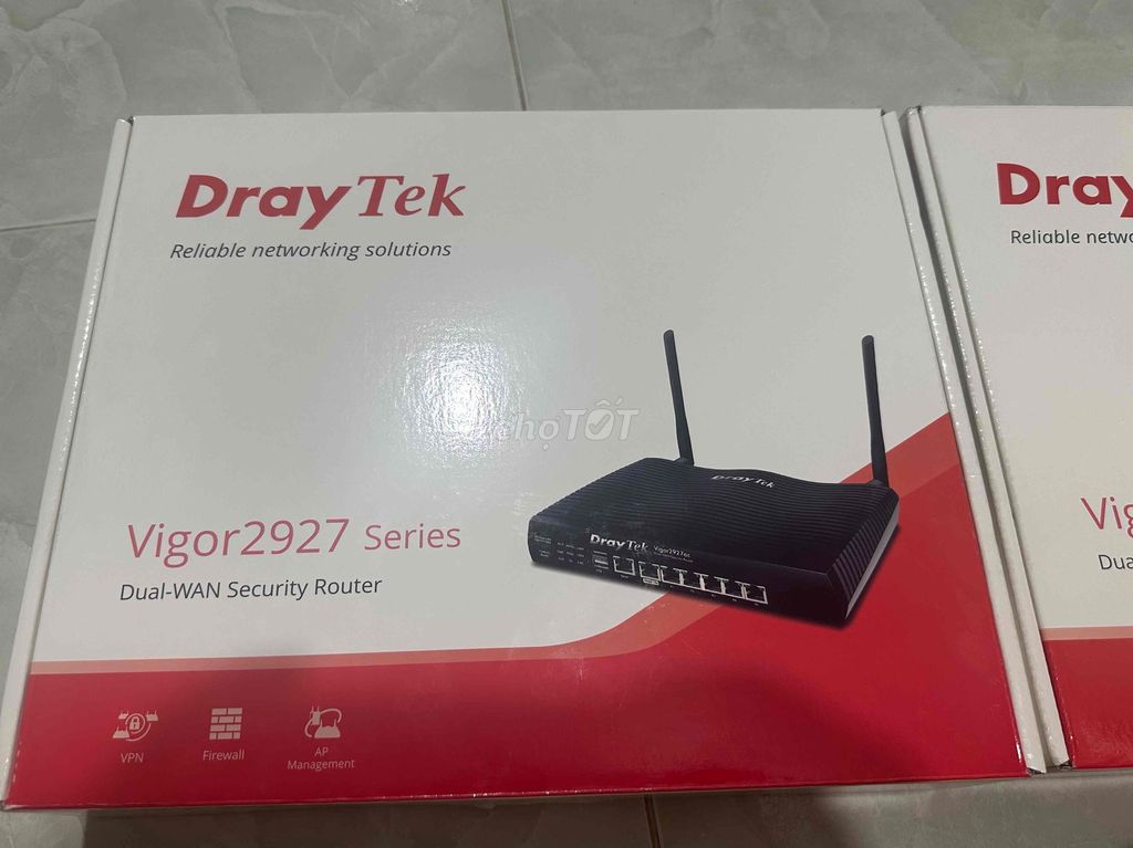 Router DrayTek Vigor2927F. Mua bán Phụ kiện (Màn hình, Chuột...) tại Quận Tân Phú Tp Hồ Chí Minh được đăng bởi Hoàng modem wifi giá rẻ hình 1