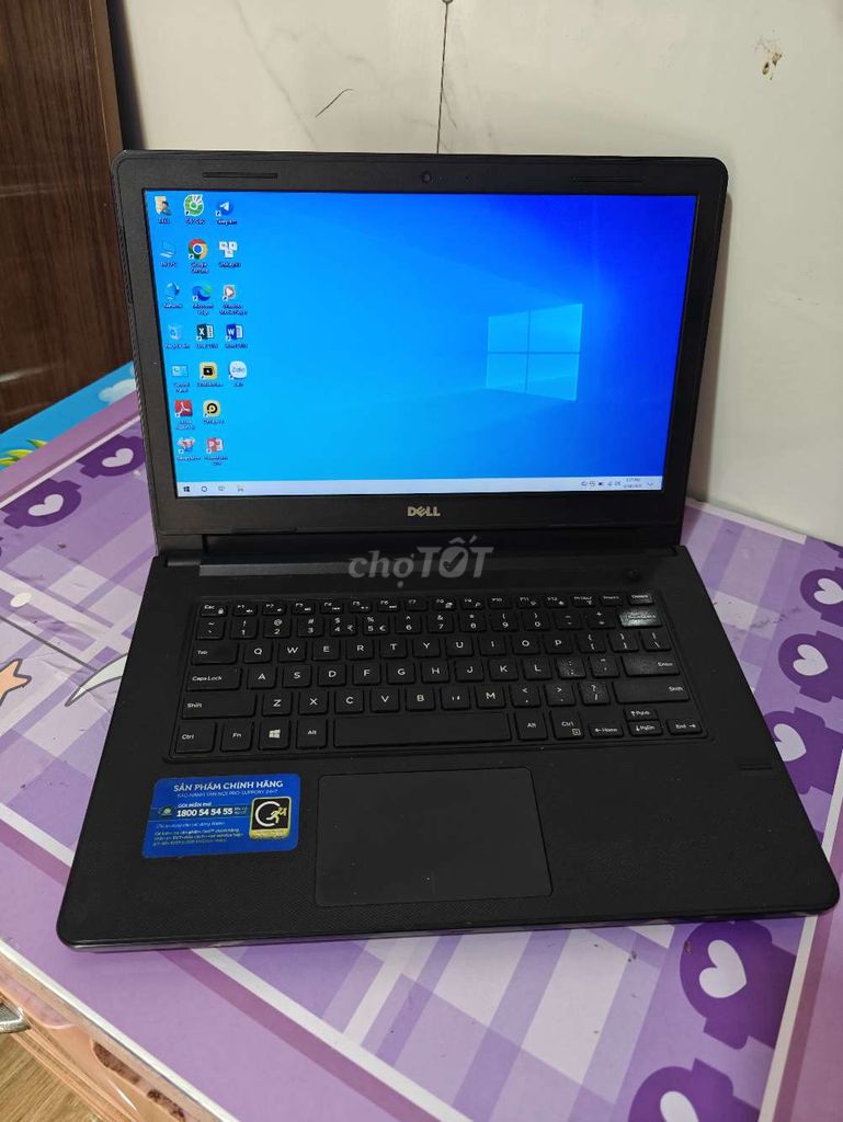 Dell 3468 i3-7020U/4GB/256GB SSD/14" zin đẹp.. Mua bán Laptop tại Quận 12 Tp Hồ Chí Minh được đăng bởi Cầm Đồ Thanh Lý hình 1