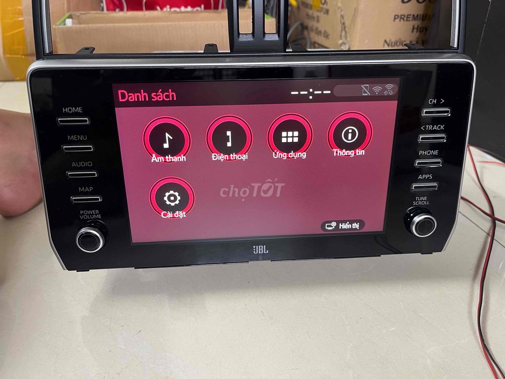 Màn hình ô tô toyota Prado 2023 JBL theo xe. Mua bán Phụ tùng xe tại Quận Hà Đông Hà Nội được đăng bởi NỘI THẤT ÂM THANH Ô TÔ hình 4