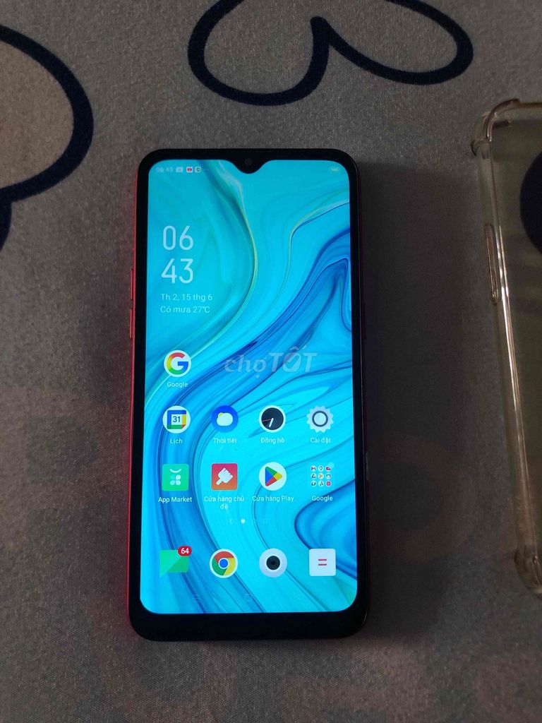 Oppo A1k Đỏ 2 sim 2 sóng. Mua bán Điện thoại tại Thị xã Bến Cát Bình Dương được đăng bởi Hai Thế Giới hình 1
