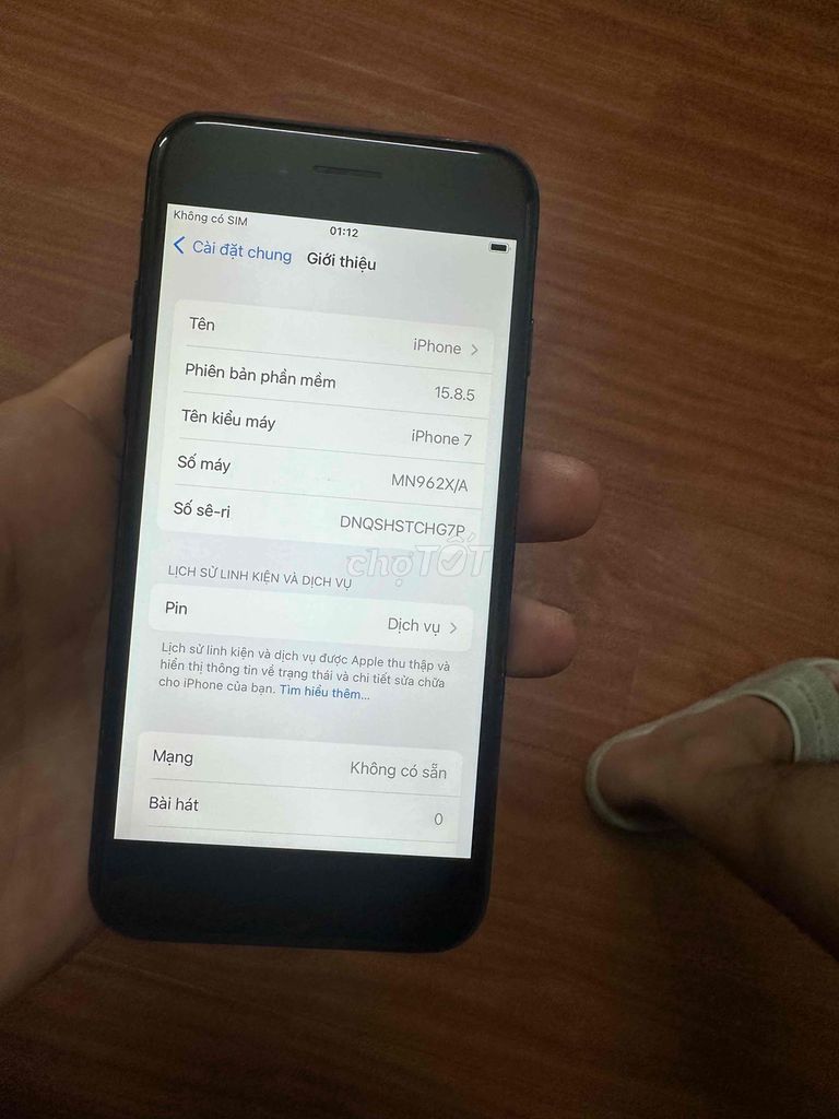 iPhone 7 128GB Đen. Mua bán Điện thoại tại Quận Hà Đông Hà Nội được đăng bởi Tuyền Dế hình 1