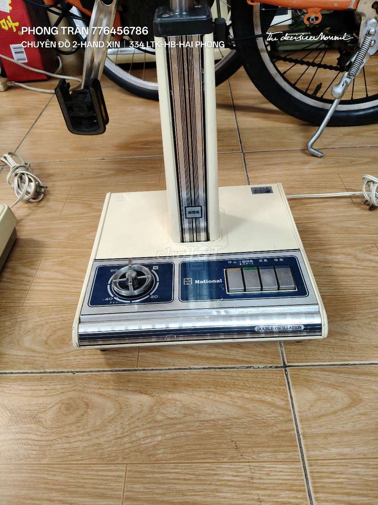 Quạt lửng National cánh nhôm màu Kem 100V. Mua bán Quạt tại Quận Hồng Bàng Hải Phòng được đăng bởi Hường Nguyễn hình 1