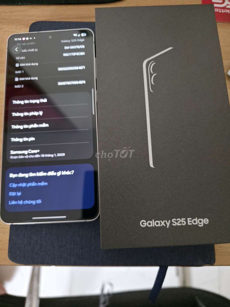 Samsung Galaxy S25 Edge Bạc 512 gb BH 2029. Mua bán Điện thoại tại Thành phố Thủ Dầu Một Bình Dương được đăng bởi Huỳnh Tâm hình 1
