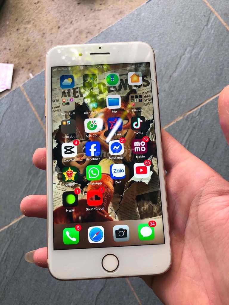 iPhone 8 Plus 256GB Vàng hồng đã sử dụng. Mua bán Điện thoại tại Quận Bình Thuỷ Cần Thơ được đăng bởi Nguyễn Tuấn Tài hình 1