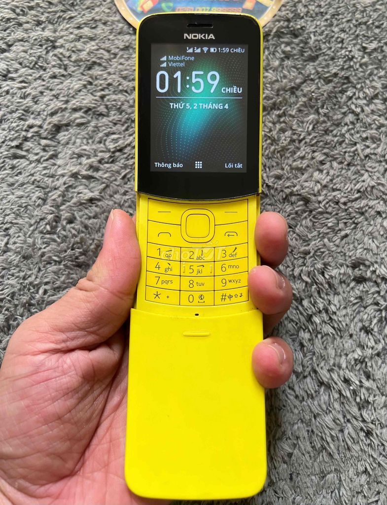 8110 chuối vàng zin đẹp 4G Wifi phát Wifi hàng FPT. Mua bán Điện thoại tại Quận Bình Thạnh Tp Hồ Chí Minh được đăng bởi Trùm Nokia Cổ SG hình 1