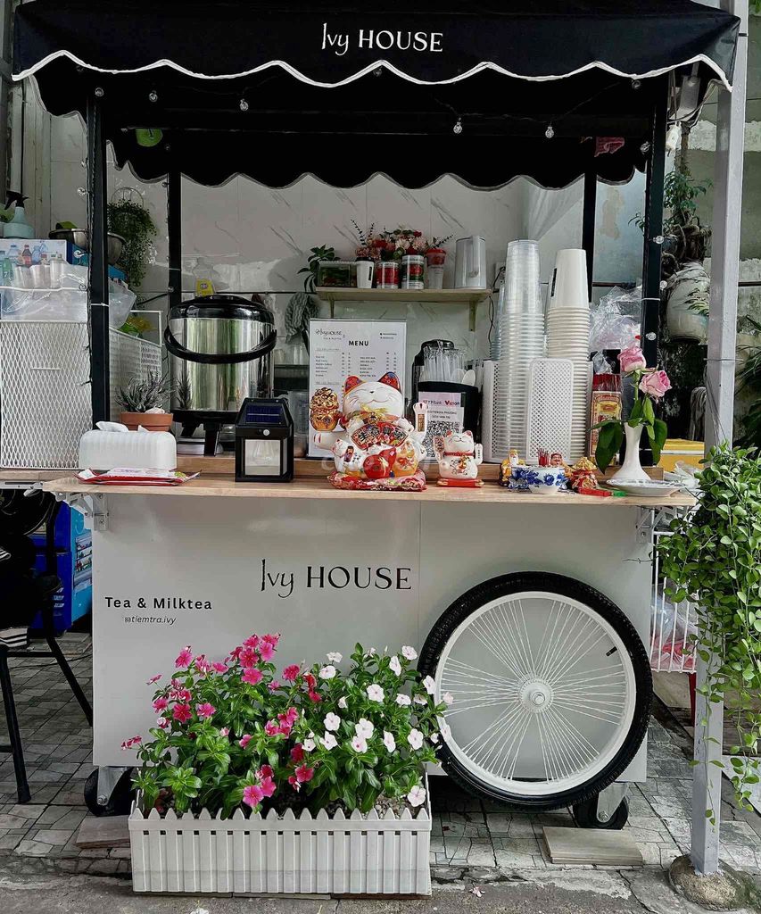 Thanh lý xe trà sữa (có thể đẩy hoặc cố định). Mua bán Đồ chuyên dụng, Giống nuôi trồng tại Quận Gò Vấp Tp Hồ Chí Minh được đăng bởi Phuong Nguyen hình 1