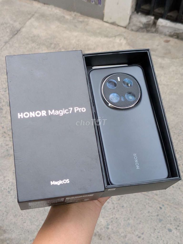 Honor Magic 7 Pro 256GB Đen. Mua bán Điện thoại tại Quận Gò Vấp Tp Hồ Chí Minh được đăng bởi JAPA STORE hình 1