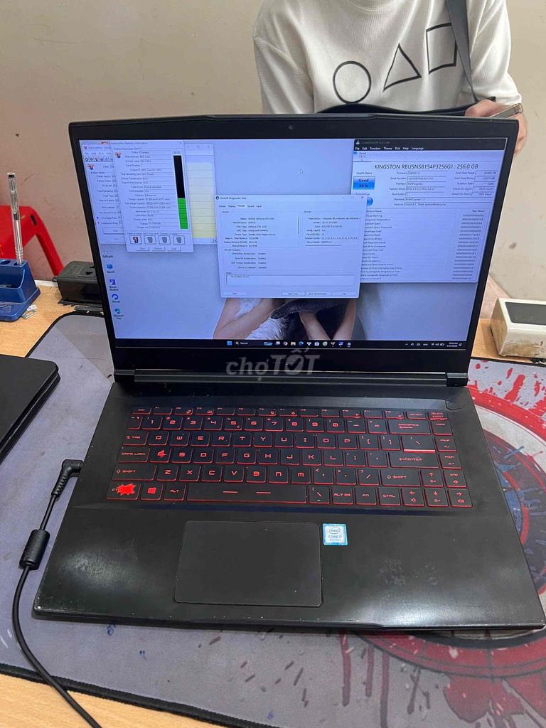 MSI GF63 Thin BRCS I7-8 16GB/256GB. Mua bán Laptop tại Quận Đống Đa Hà Nội được đăng bởi Chí Hướng Group  hình 1