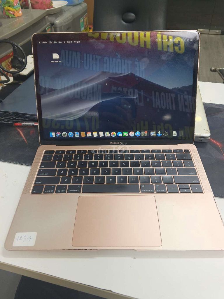 Apple MacBook Air 2018 i5 8GB/128GB Vàng hồng. Mua bán Laptop tại Quận Gò Vấp Tp Hồ Chí Minh được đăng bởi Chí Hướng Group  hình 1