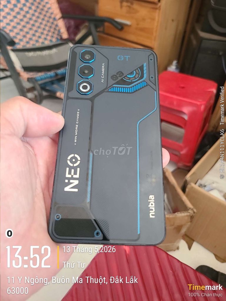 Nubia Neo3 GT 5G 12GB/256GB Đen. Mua bán Điện thoại tại Thành phố Buôn Ma Thuột Đắk Lắk được đăng bởi Phương Nguyễn hình 1