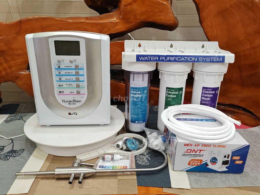 Máy lọc nước Humanwater HU-121 Trắng Nhật Bản. Mua bán Bếp, lò, đồ điện nhà bếp tại Quận Bình Thạnh Tp Hồ Chí Minh được đăng bởi Máy lọc nước điện giải ion kiềm Lam Hồng hình 1