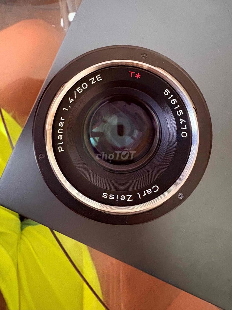 Ống kính Carl Zeiss Planar 1.4/50 ZE Canon Đen. Mua bán Máy ảnh, Máy quay tại Quận Ngô Quyền Hải Phòng được đăng bởi sharighe hình 1
