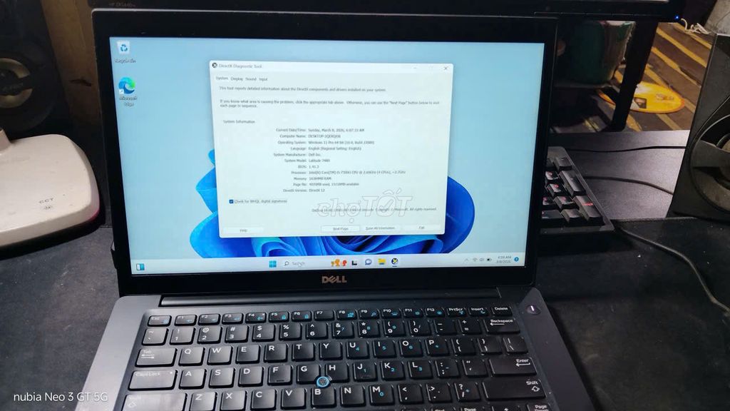 Dell Latitude 7480 i5-7300U 16GB. Mua bán Laptop tại Quận 4 Tp Hồ Chí Minh được đăng bởi Nguyễn Viên Quốc Toàn hình 1