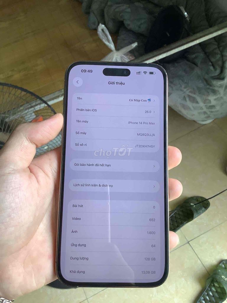 Iphone 14 promax màn soft oled. Mua bán Điện thoại tại Huyện Đông Anh Hà Nội được đăng bởi Nguyễn Hồng Quân hình 1