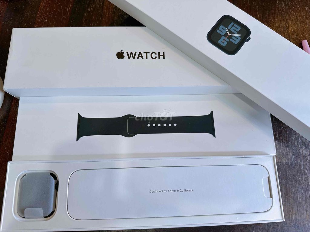 apple watch se2-44mm nhôm đen pin 99% fulbox