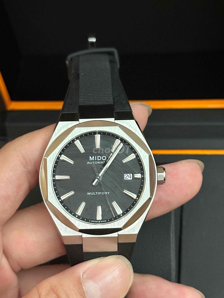 Mido Multifort 8 One Crown Đen 40mm. Mua bán Đồng hồ tại Quận Gò Vấp Tp Hồ Chí Minh được đăng bởi NGT hình 1