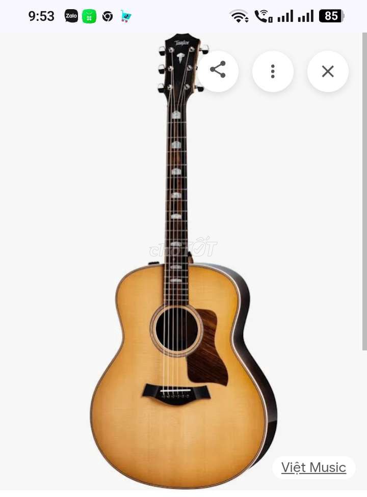 Đàn guitar Taylor Vàng gỗ. Mua bán Nhạc cụ tại Quận Bình Tân Tp Hồ Chí Minh được đăng bởi Hanhsome hình 1
