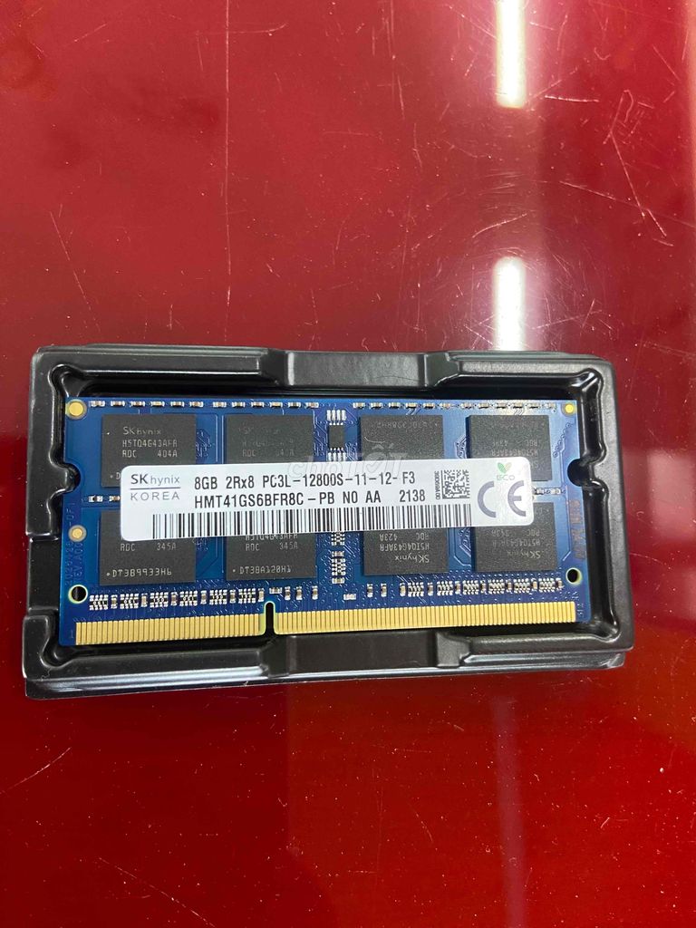 ram 8gb pc3l hỗ trợ nâng cấp laptop đời 2-5 nhanh