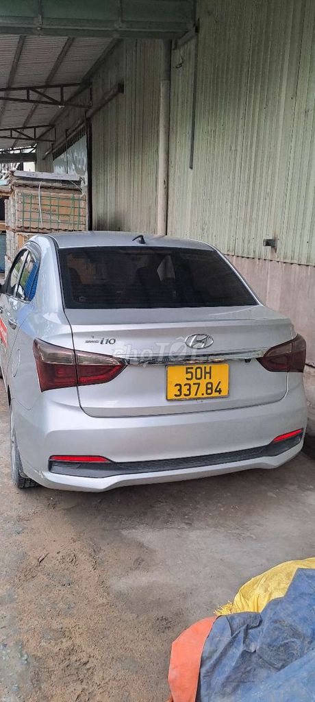 Серебряный номер Hyundai i10 2018 126.472 км
