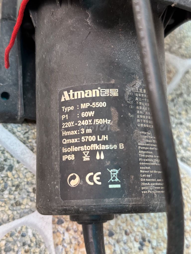 Máy bơm thanh lý. Mua bán Phụ kiện, Thức ăn, Dịch vụ tại Quận Cái Răng Cần Thơ được đăng bởi Linh hình 2