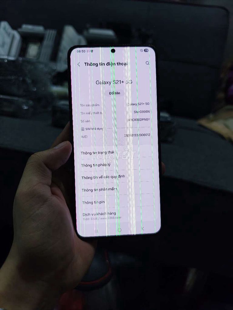 Samsung Galaxy S21 Plus 8GB/256GB Đen sài tốt. Mua bán Điện thoại tại Quận 7 Tp Hồ Chí Minh được đăng bởi Huyền Diệu hình 1
