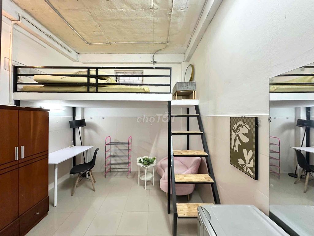 DUPLEX QUẬN 1 FULL NỘI THẤT_GIỜ GIẤC TỰ DO SÁT ĐH SÀI GÒN + ĐH SƯ PHẠM