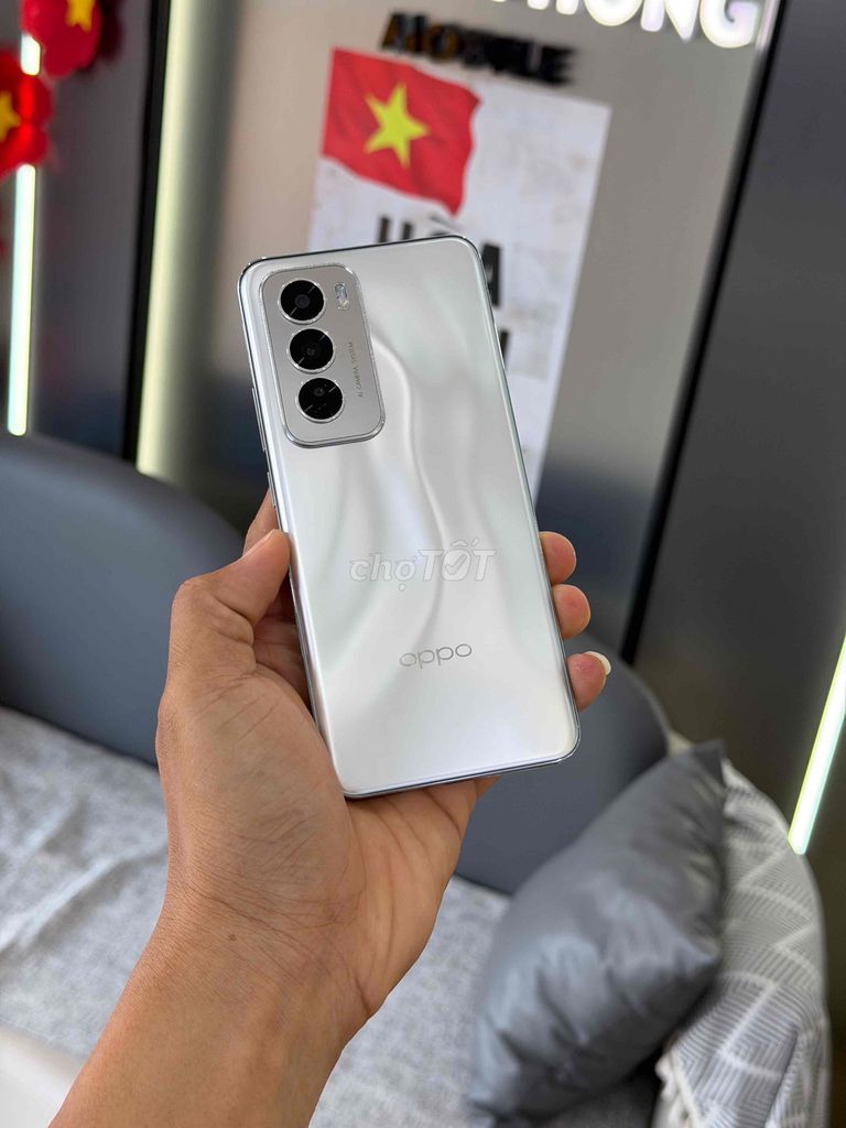 OPPO Reno12 5G 12GB/512GB Bạc. Mua bán Điện thoại tại Thành phố Cà Mau Cà Mau được đăng bởi Thanh phong  hình 1