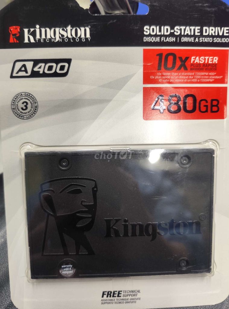 Ổ cứng SSD Kingston A400 480GB Mới. Mua bán Linh kiện (RAM, Card...) tại Thành phố Bắc Ninh Bắc Ninh được đăng bởi jacky hình 1