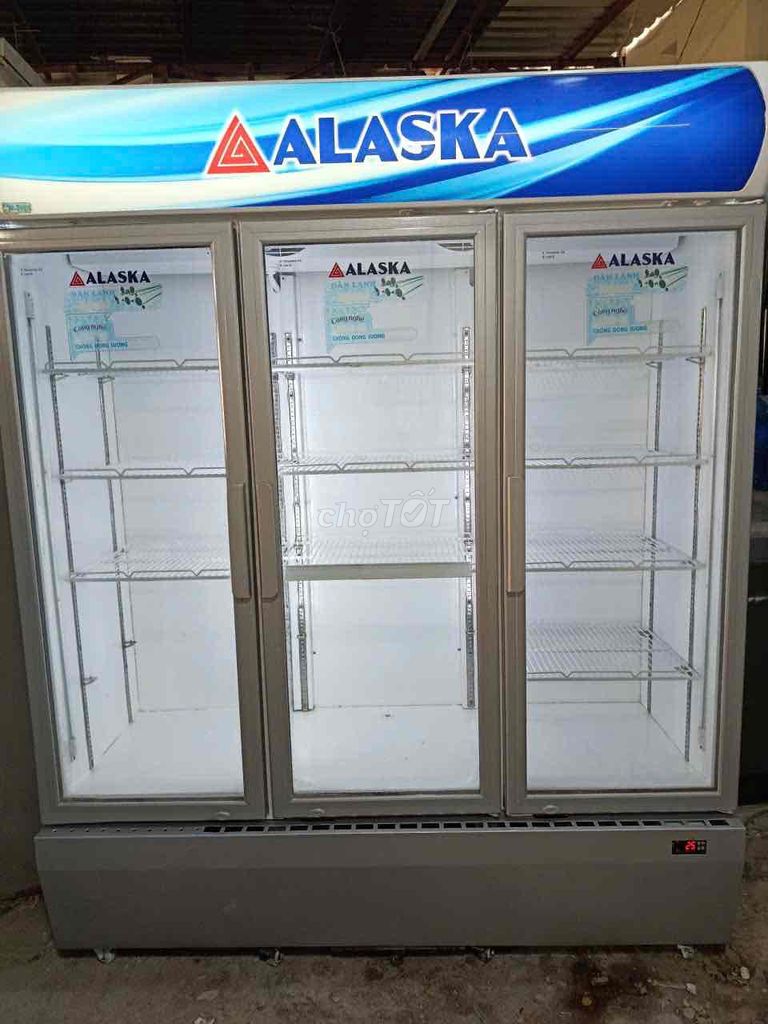 Tủ mát Alaska 1400L SL-14C3 3 cánh - Bảo hành 6th. Mua bán Tủ lạnh tại Quận Gò Vấp Tp Hồ Chí Minh được đăng bởi Điện Máy Phát Đạt hình 1