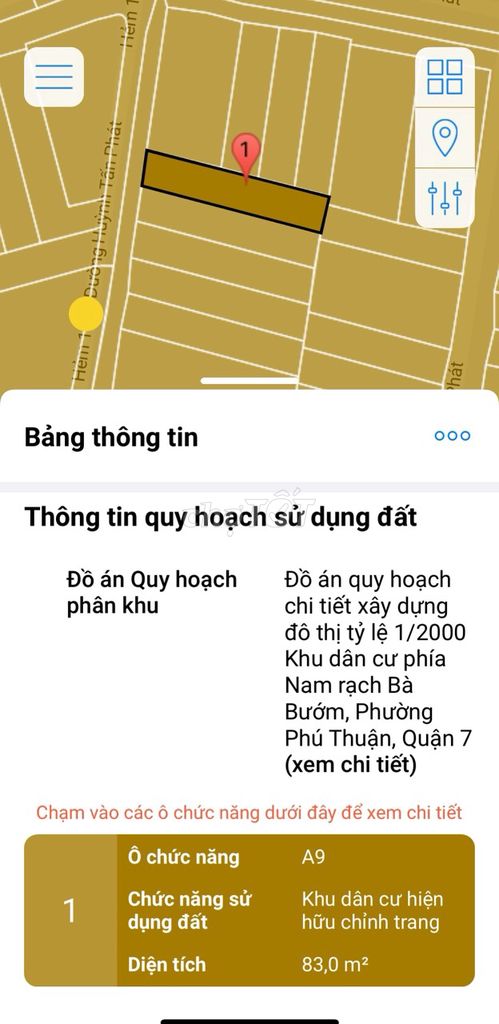 Nhà bán- Ô tô gần - P. Phú Thuận- Q7 - 5m x 17m- SHR- Không QH- 3,X tỷ