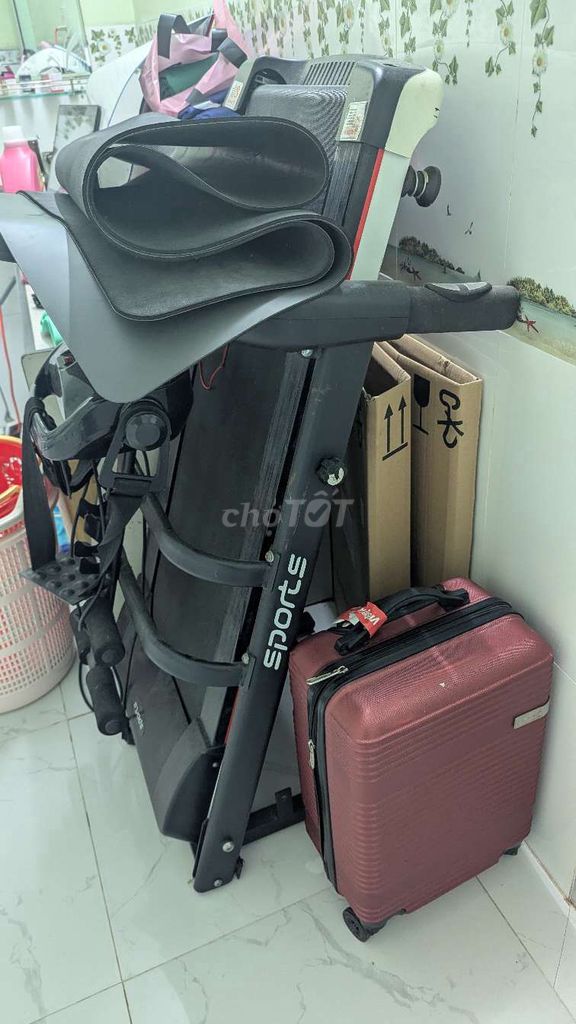 Máy chạy bộ Sports Đen. Mua bán Đồ thể thao, Dã ngoại tại Thành phố Long Xuyên An Giang được đăng bởi Hoài Vũ hình 1