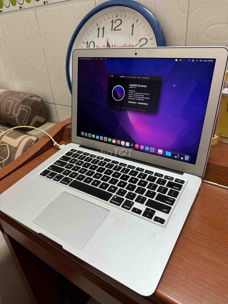 Apple MacBook Air 2017 i5 8GB/251GB Bạc. Mua bán Laptop tại Quận Gò Vấp Tp Hồ Chí Minh được đăng bởi Anh Tú hình 1