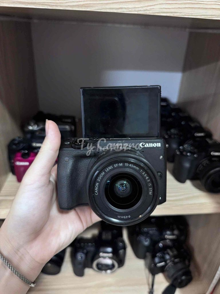 Máy ảnh Canon M3 Đen, Trắng. Mua bán Máy ảnh, Máy quay tại Quận Liên Chiểu Đà Nẵng được đăng bởi Ty camera  Đà Nẵng hình 1