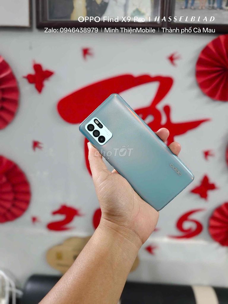 Oppo Reno 6Z 5G vỏ mới  đẹp 99% (Minh ThiệnMobile). Mua bán Điện thoại tại Thành phố Cà Mau Cà Mau được đăng bởi Minh ThiệnMobile Tân Thành hình 1