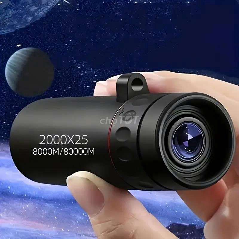 Ống nhòm đơn 2000 x 25, zoom 10X, độ phân giải cao. Mua bán Đồ thể thao, Dã ngoại tại Quận Bình Thuỷ Cần Thơ được đăng bởi Trần Ngọc Giám hình 1