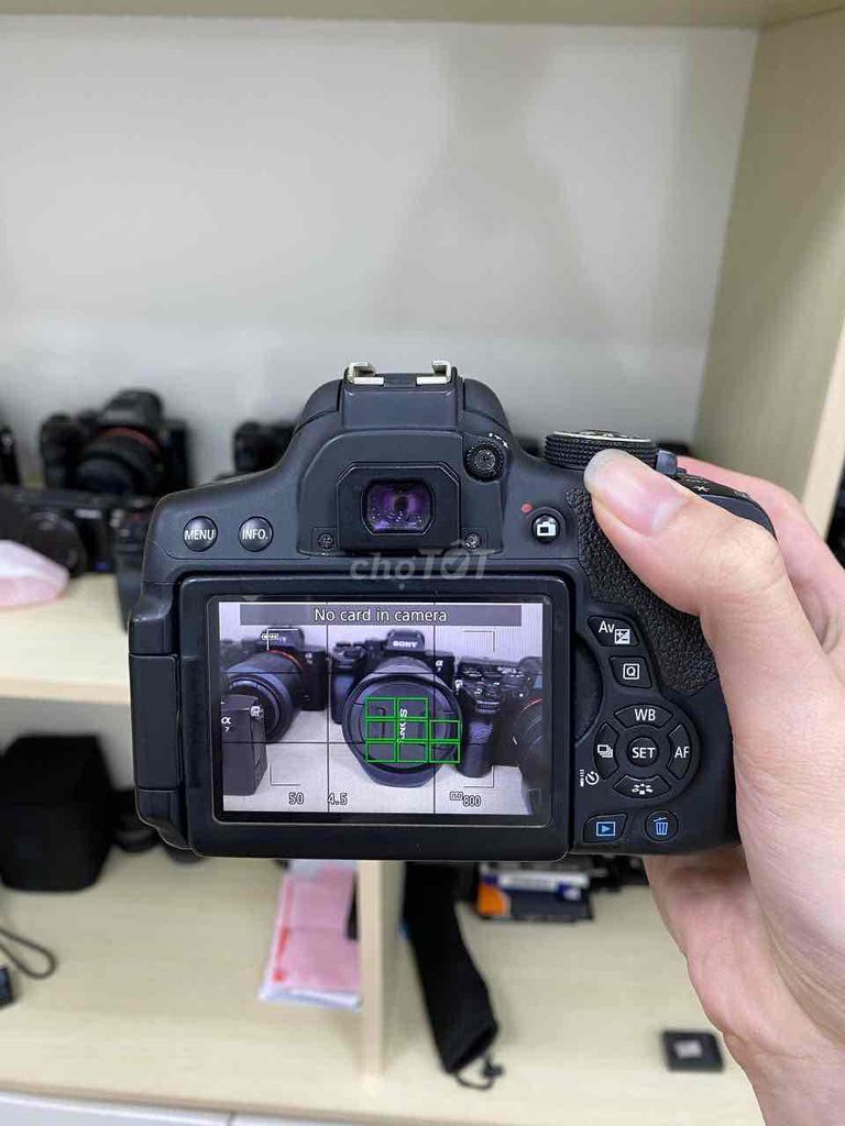 Máy ảnh Canon 750D kèm lens 18-55mm Đen. Mua bán Máy ảnh, Máy quay tại Quận 5 Tp Hồ Chí Minh được đăng bởi Phan Thế Phong  hình 1