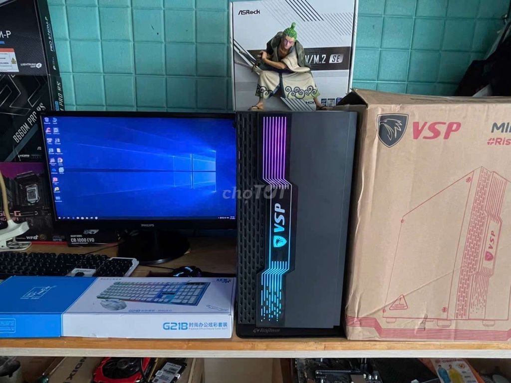 THÙNG i7 6700/GAM 8G/VGA GTX1050Ti 4G/SSD 256G. Mua bán Máy tính để bàn tại Quận 6 Tp Hồ Chí Minh được đăng bởi VI TÍNH PHƯỚC THỊNH hình 1