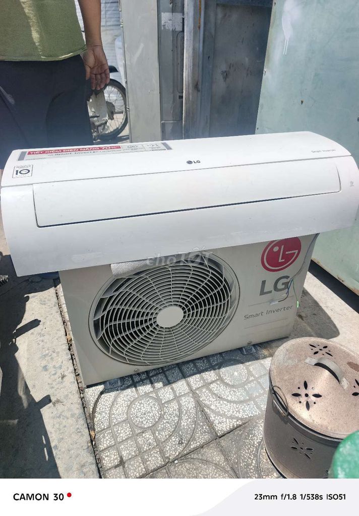 Máy lạnh LG Smart Inverter Tiết kiệm điện Trắng. Mua bán Máy lạnh, điều hoà tại Huyện Nhà Bè Tp Hồ Chí Minh được đăng bởi Nguyễn Đinh Hưng hình 1