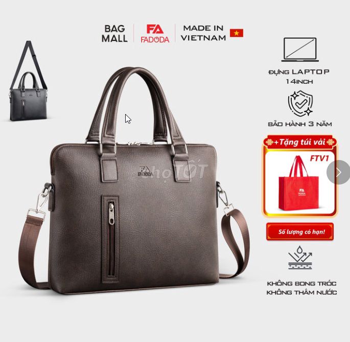 CẶP DA CÔNG SỞ ĐA NĂNG FADODA FCD311. Mua bán Túi xách tại Quận 1 Tp Hồ Chí Minh được đăng bởi Siêu thị Anh Tú 68   hình 1