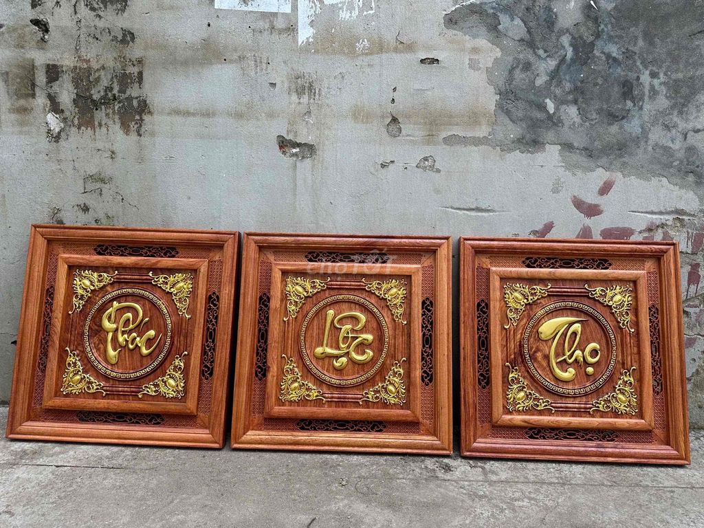 Tranh treo tường gỗ Phúc Lộc Thọ. Mua bán Đồ sưu tầm, đồ cổ tại Quận Thanh Xuân Hà Nội được đăng bởi Nguyễn Đức Liêm hình 1