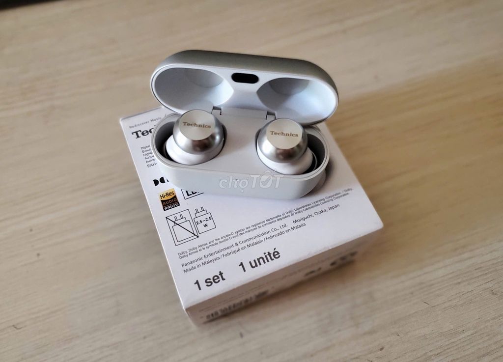 Tai nghe Technics EAH-AZ100 Bạc. Mua bán Tivi, Âm thanh tại Huyện Nhà Bè Tp Hồ Chí Minh được đăng bởi Keluc hình 1