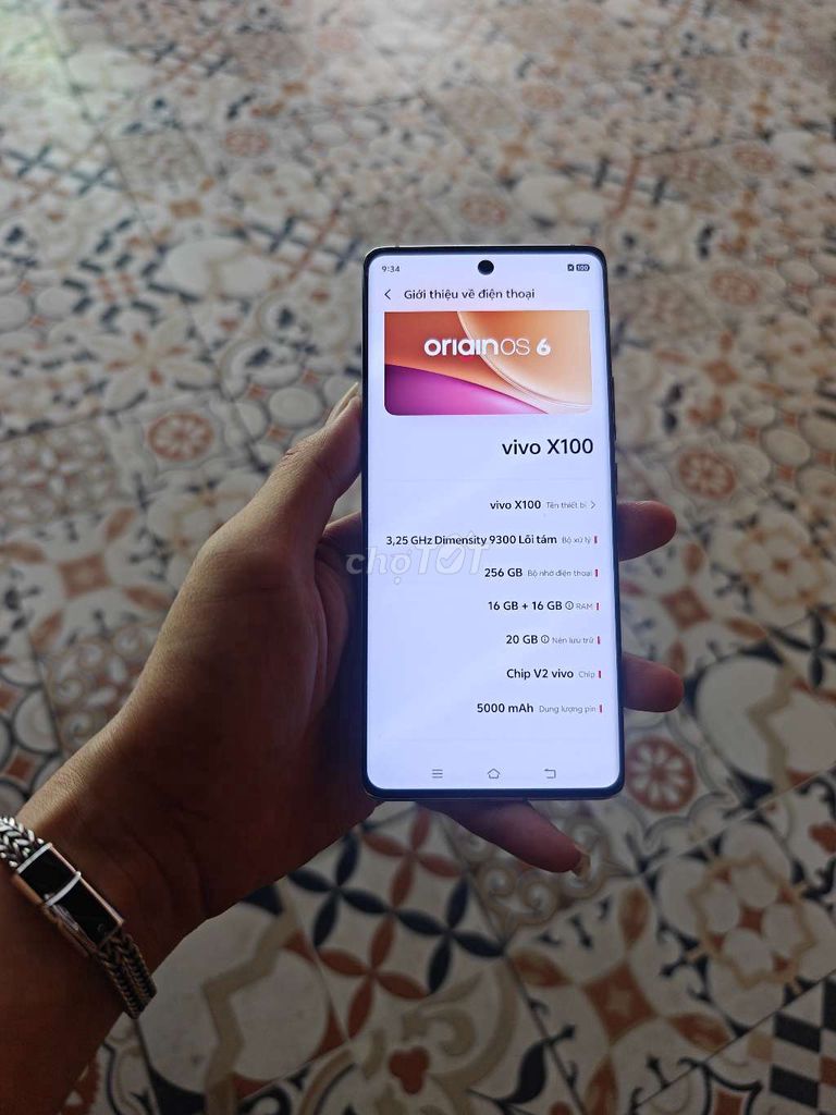 Vivo X100 5G 16GB/256GB Xanh Full Zin. Mua bán Điện thoại tại Thành phố Thuận An Bình Dương được đăng bởi Đạt Bình Dương hình 1