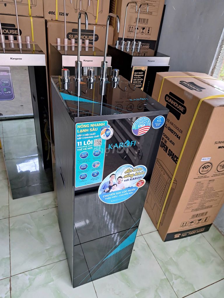 Máy lọc nước Nóng Lạnh Nguội Karofi x58 11 cấp lõi. Mua bán Bếp, lò, đồ điện nhà bếp tại Thành phố Buôn Ma Thuột Đắk Lắk được đăng bởi Long digital hình 4