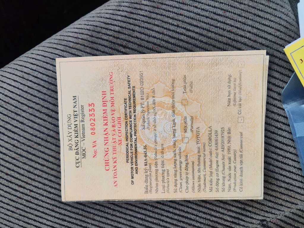 Toyota corolla 1.6 lạnh lẽo ok. Mua bán Ô tô tại Huyện Cư M'gar Đắk Lắk được đăng bởi Ja Huy  hình 11