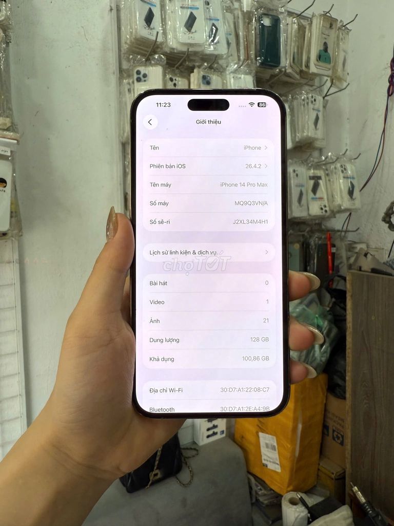 Apple iPhone 14 Pro Max 128GB Vàng 98% Zin. Mua bán Điện thoại tại Quận Cầu Giấy Hà Nội được đăng bởi Hội Đồ Điện Tử hình 1