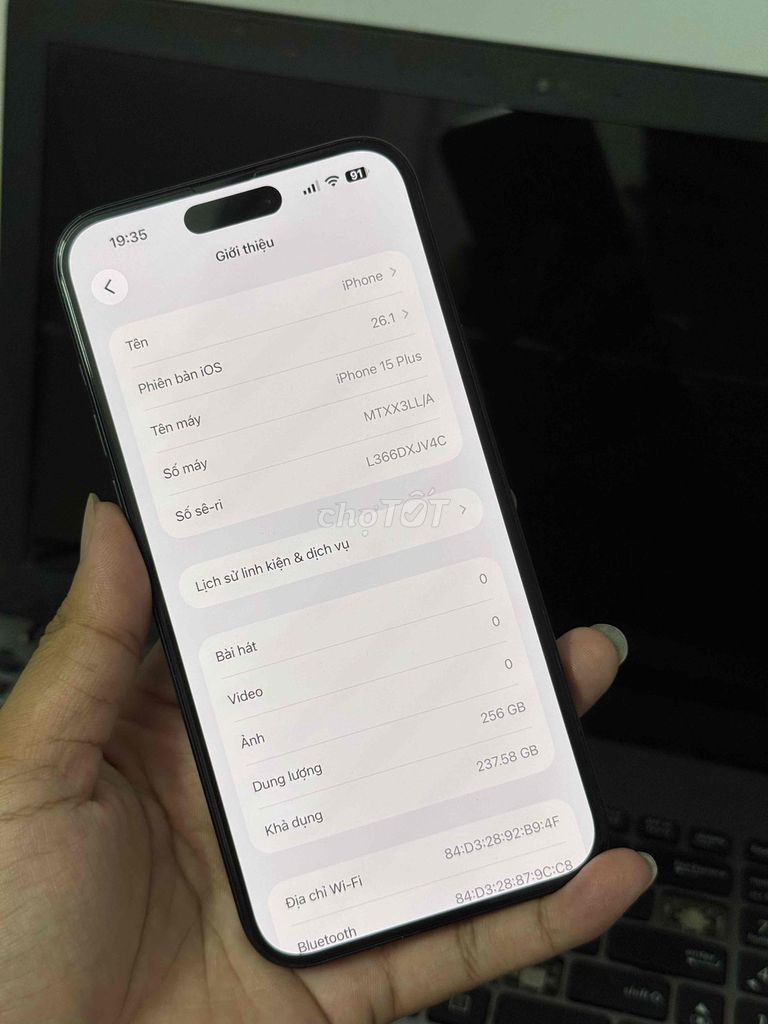 15plus lock 256gb zin fullcn pin thay bán or gl. Mua bán Điện thoại tại Quận Nam Từ Liêm Hà Nội được đăng bởi Anh Dương hình 1